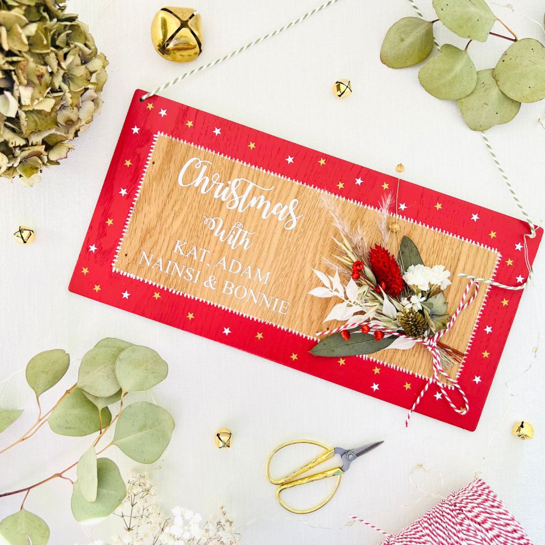 Christmas Family Plaque