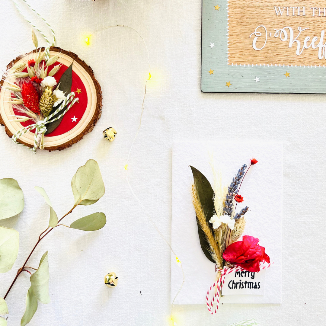 Dried Posy Plantable Gift & Card