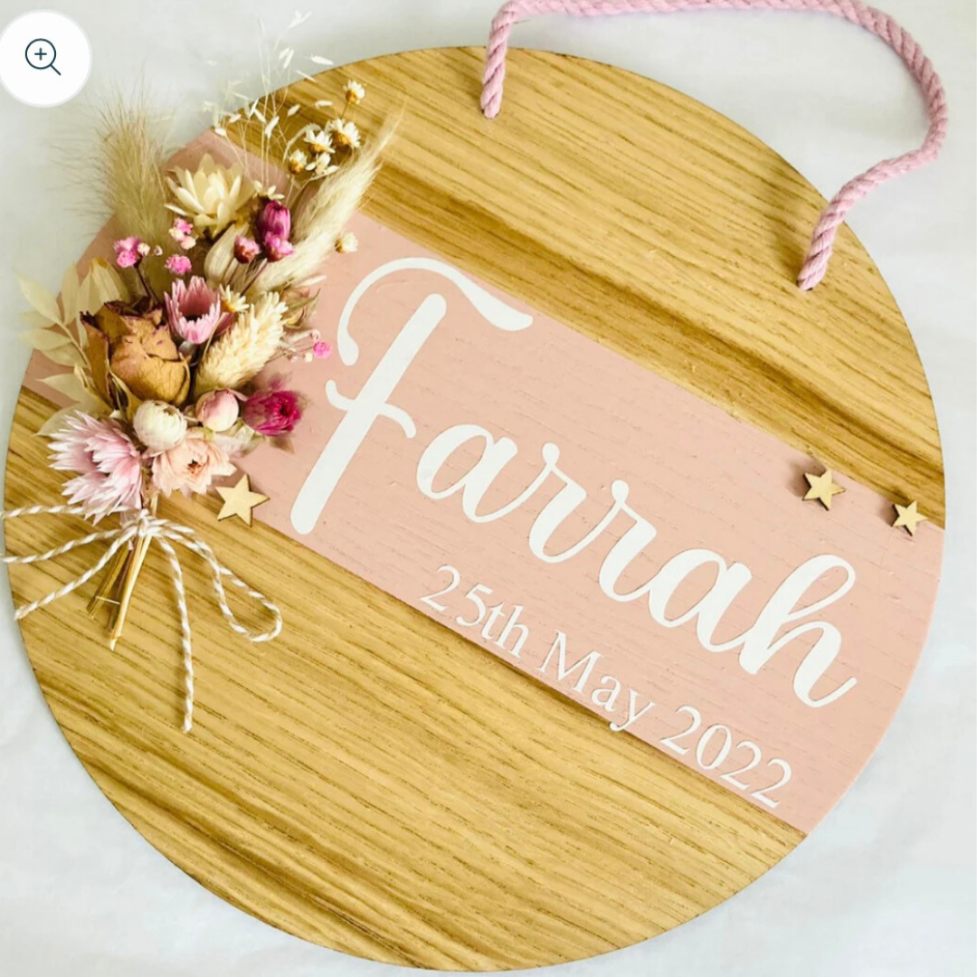 Nursery Plaque