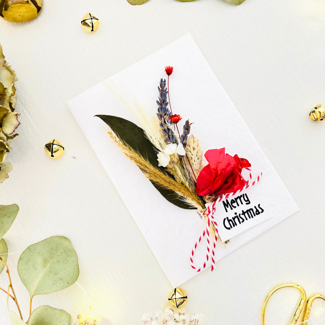 Dried Posy Plantable Gift & Card