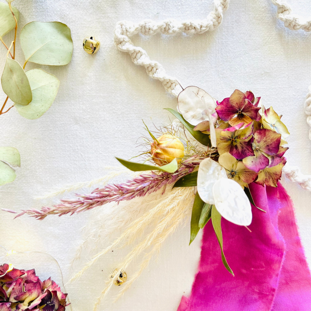 Ivory Macrame Everlasting Stars