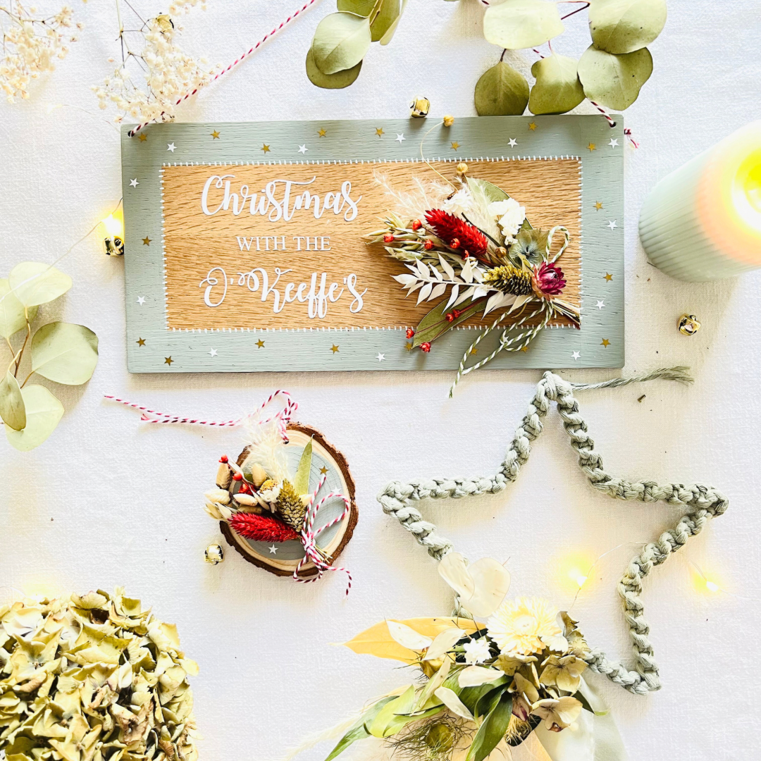 Christmas Family Plaque