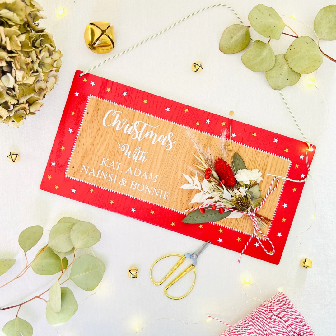 Christmas Family Plaque