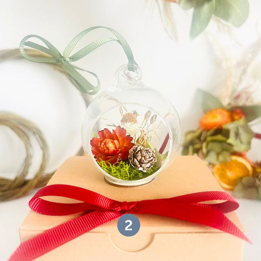 Festive Floral Terrariums