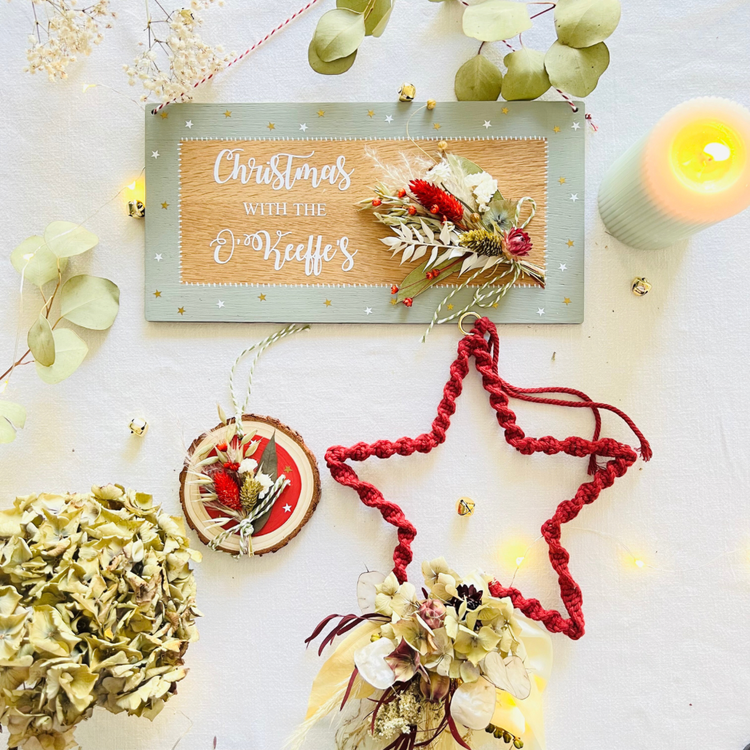 Mulberry Macrame Everlasting Stars