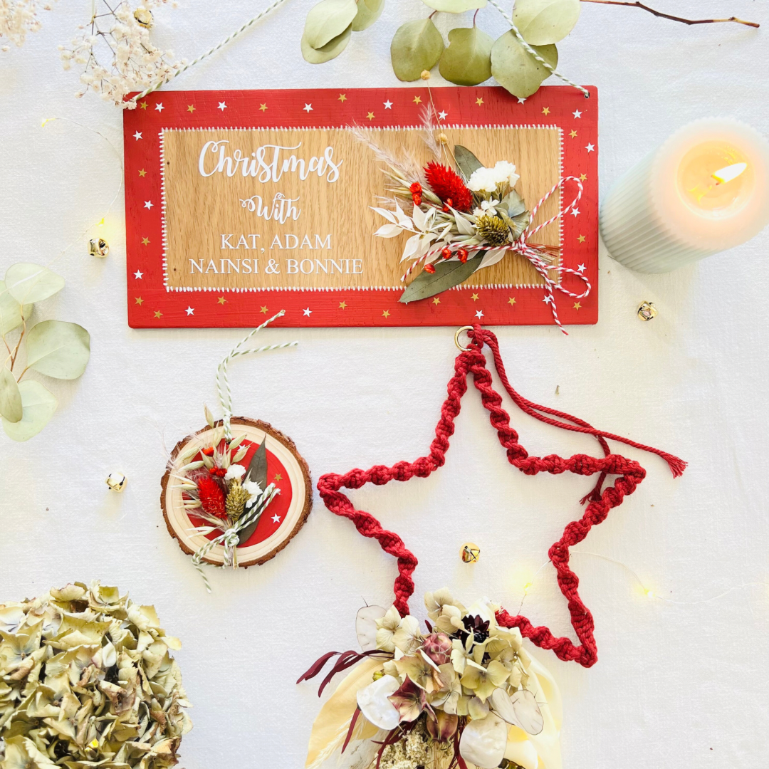 Christmas Family Plaque