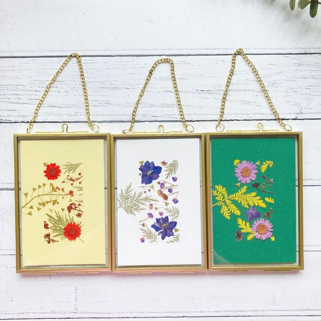 Gold Pressed Flower 2