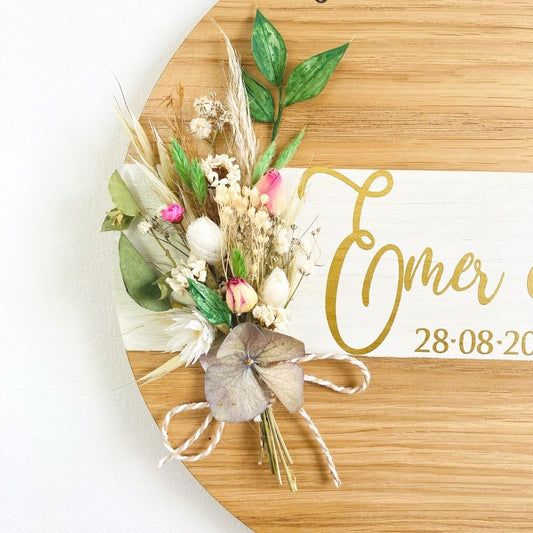 Dried Flower Wedding Gift