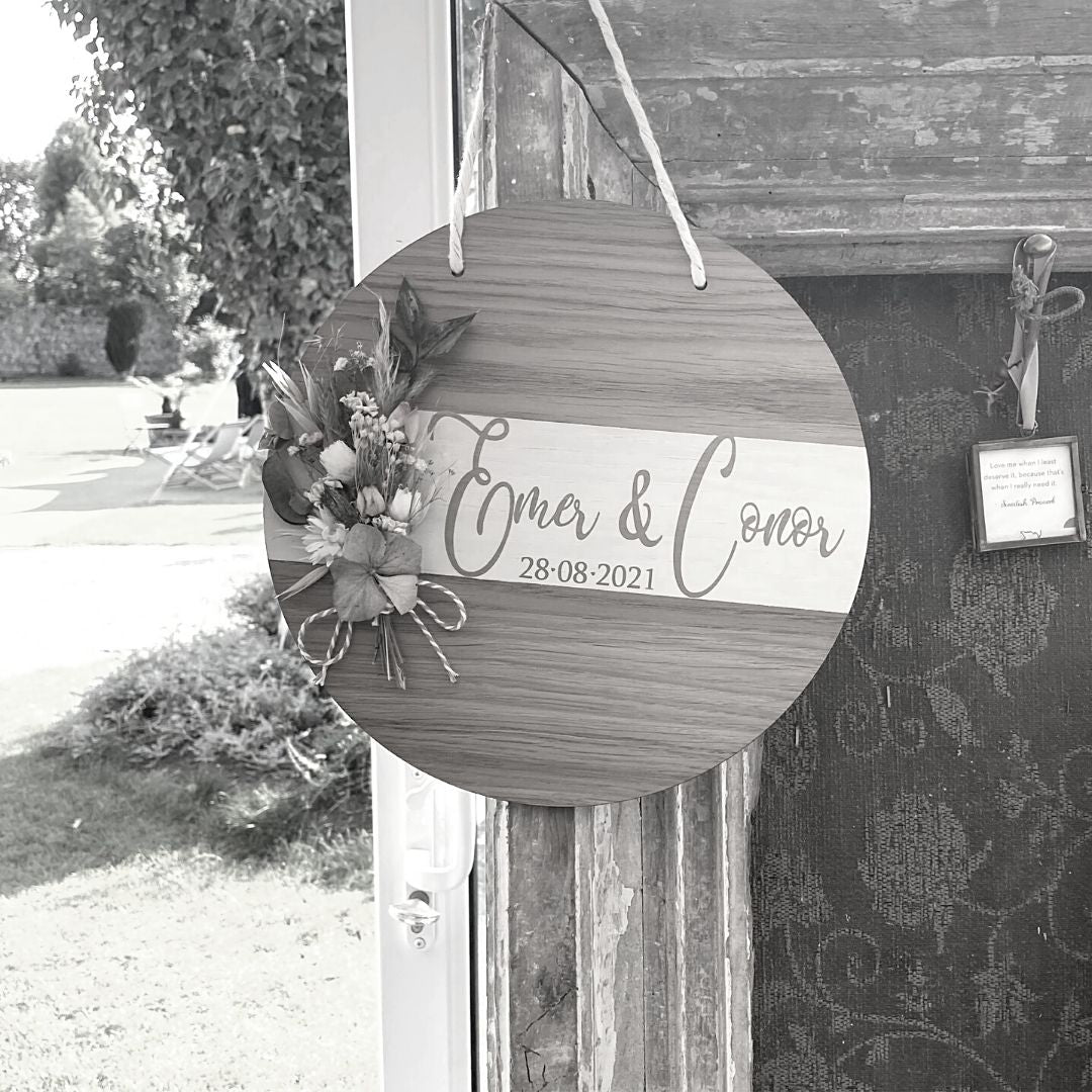 Dried Flower Wedding Gift