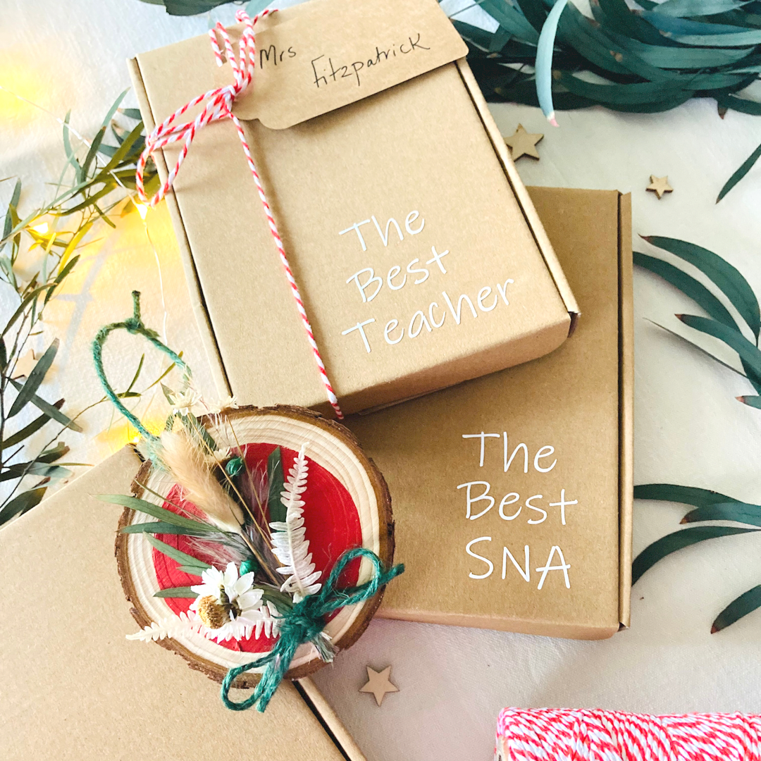 Christmas Wood Slice Ornament