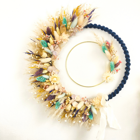 Dried Flower Custom Double 32cm Wreath