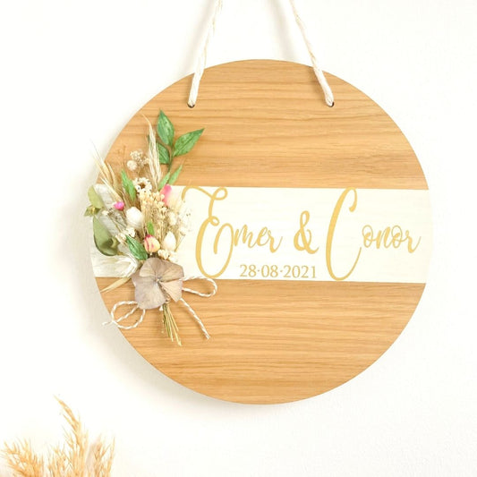Dried Flower Wedding Gift