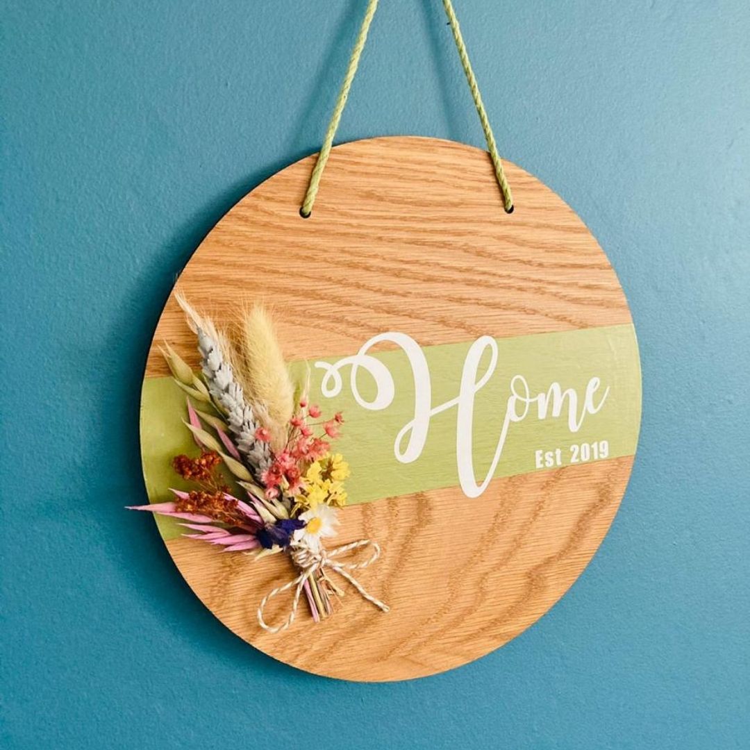 Sage Green Home Plaque