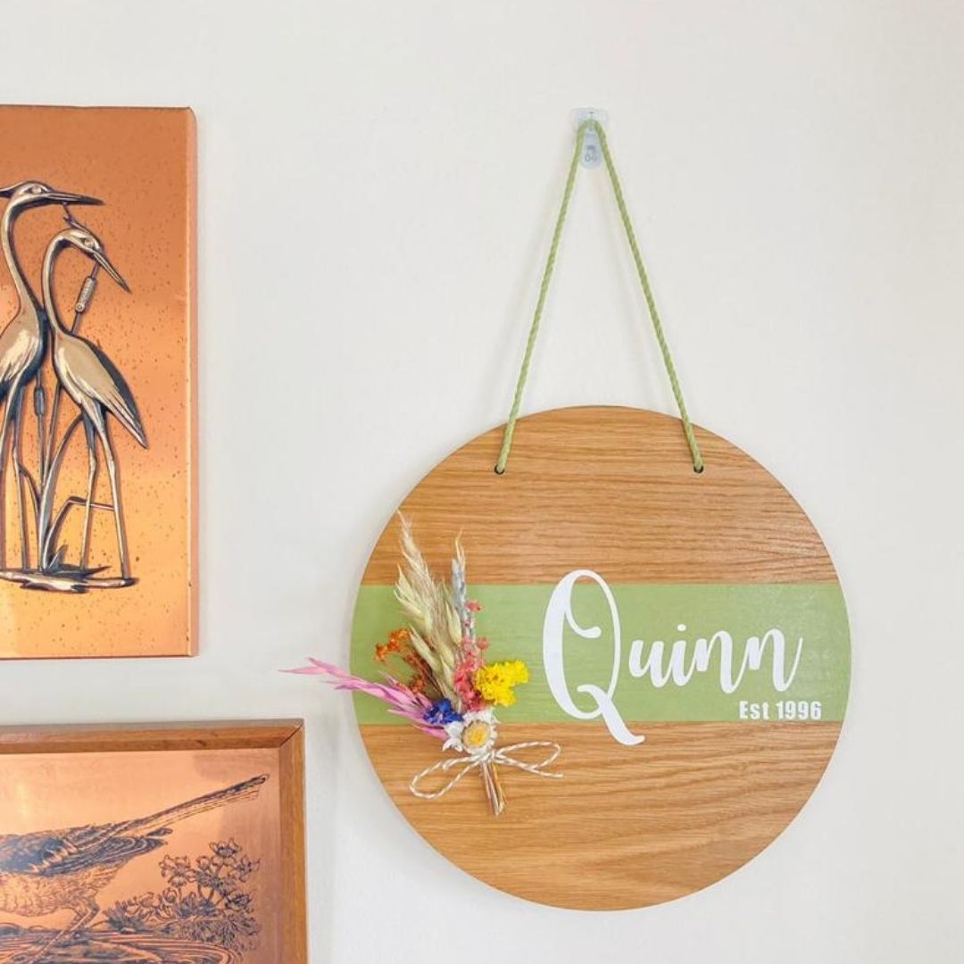 Sage Green Home Plaque