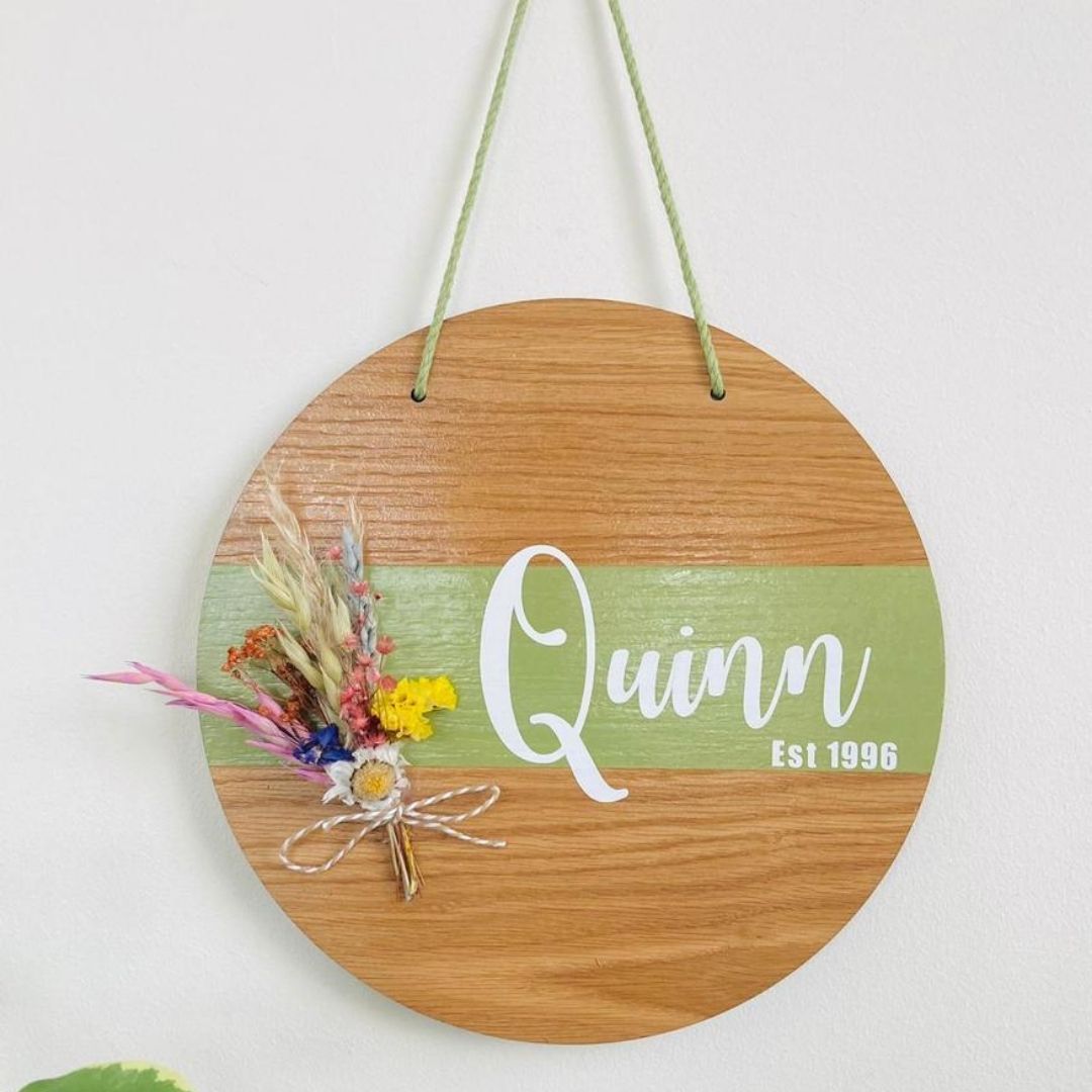 Sage Green Home Plaque