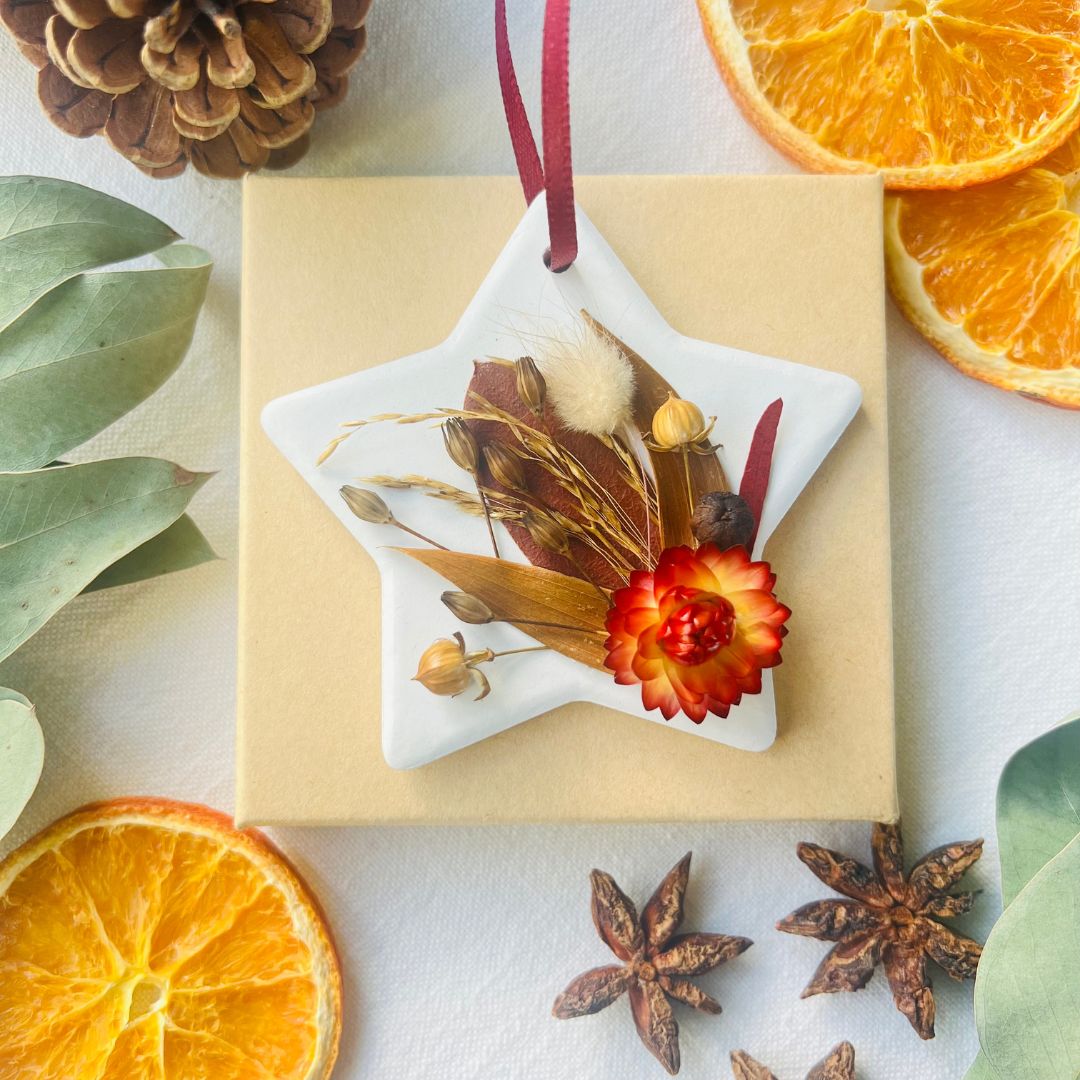 Floral Star Decoration