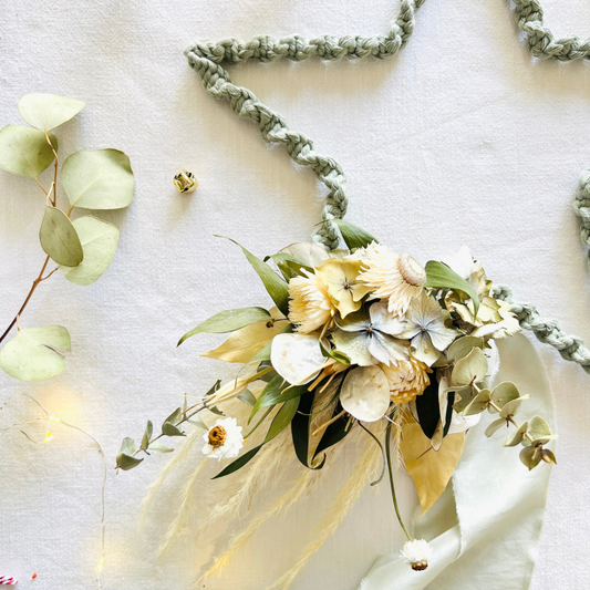 Sage Green Macrame Everlasting Stars
