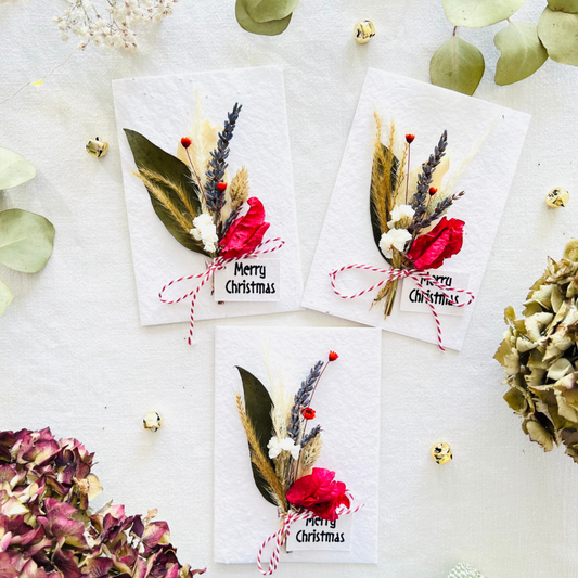 Dried Posy Plantable Gift & Card