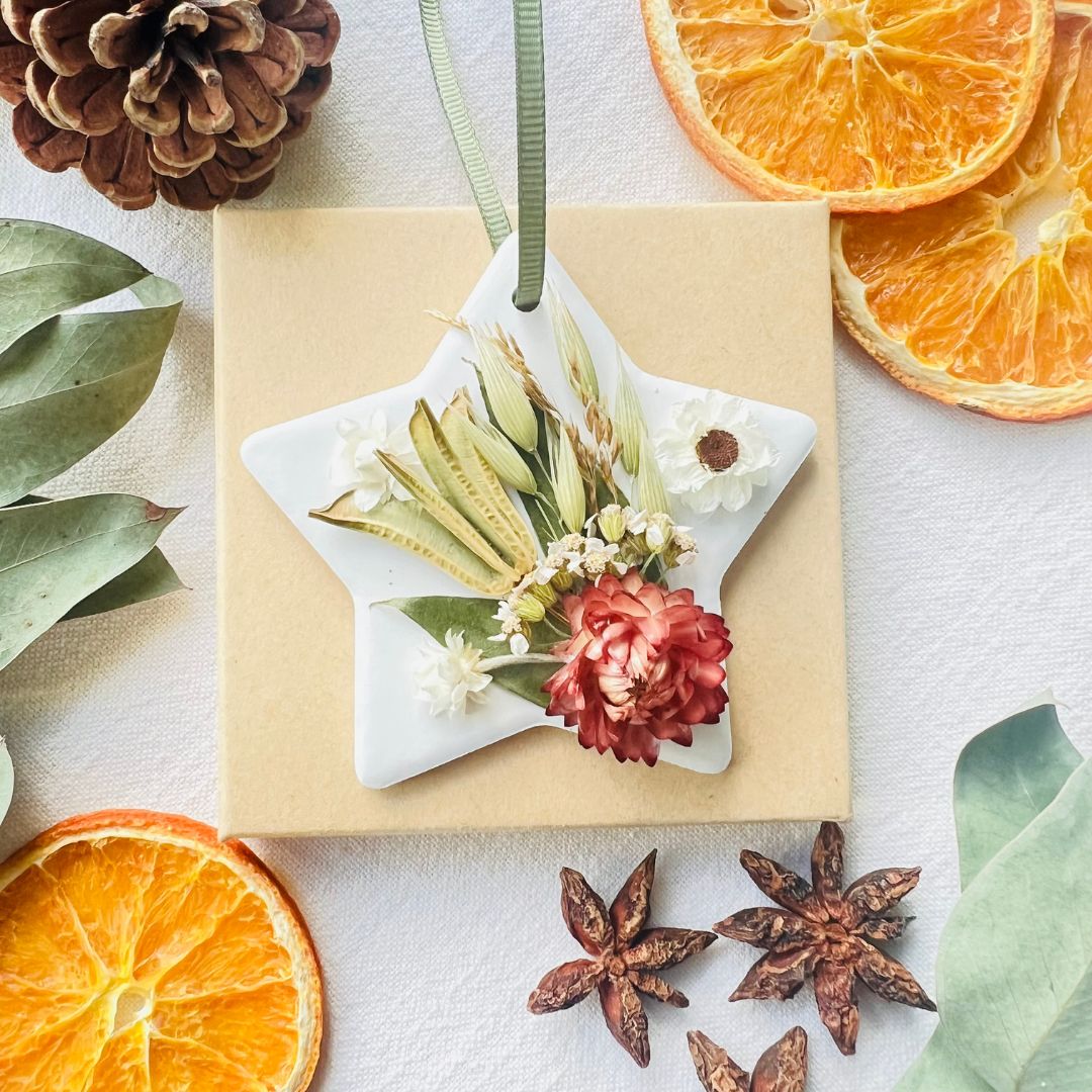 Floral Star Decoration