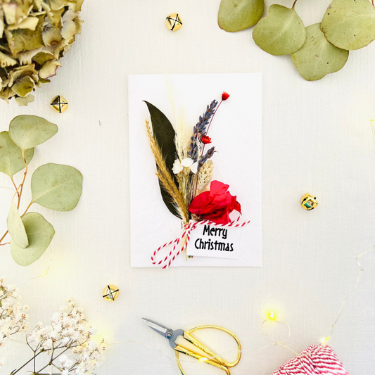 Dried Posy Plantable Gift & Card