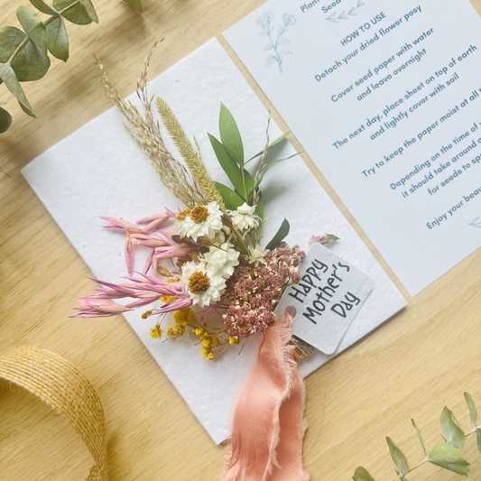 Posy Plantable Keepsake Card