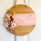 Dusty Pink Home Plaque