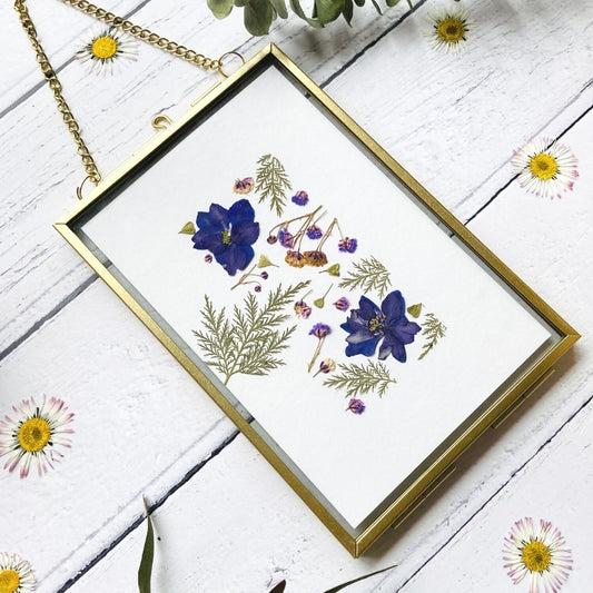 Gold Pressed Flower 2