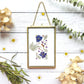 Gold Pressed Flower 2