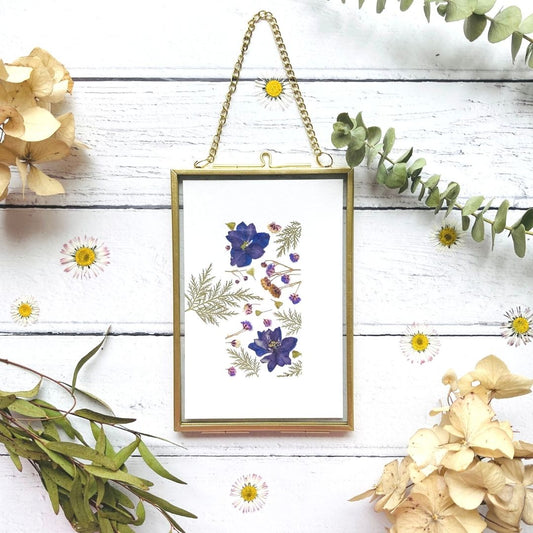 Gold Pressed Flower 2