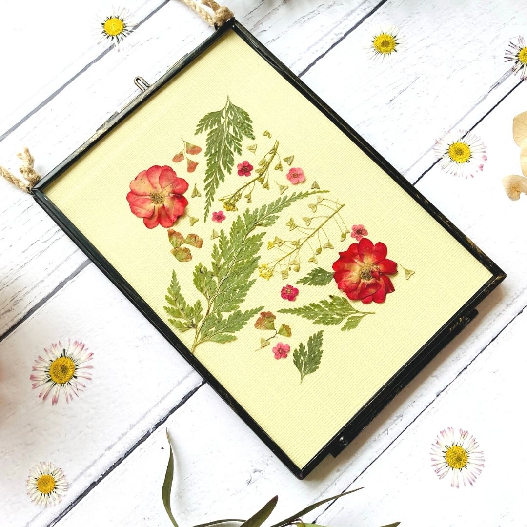 Buttercream Pressed Flower