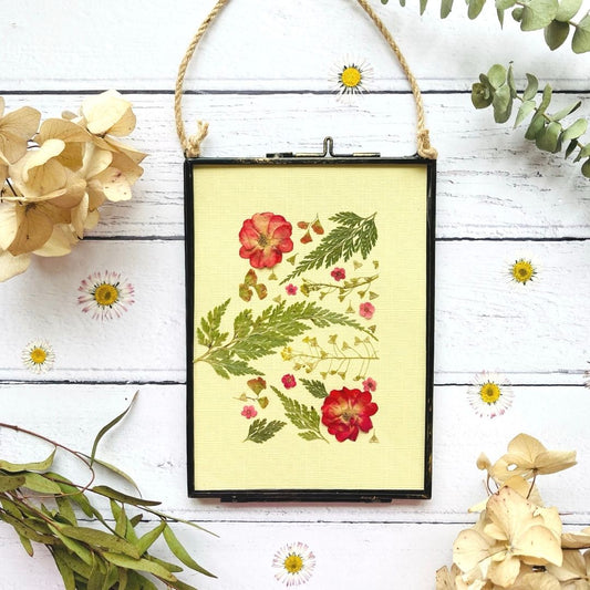 Dried Flower Wedding Gift - Wreath Keepsake Frame