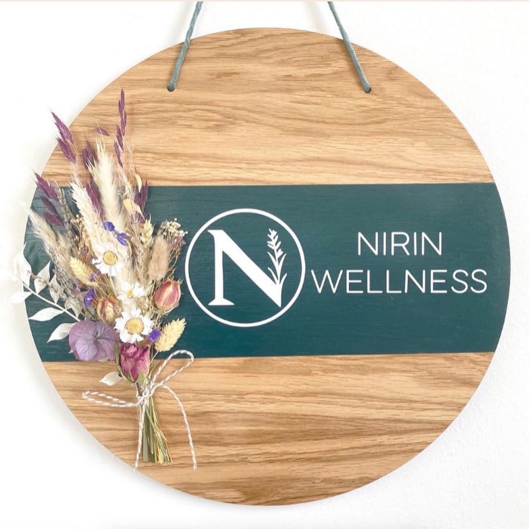 Business & Event Plaque Dark Green