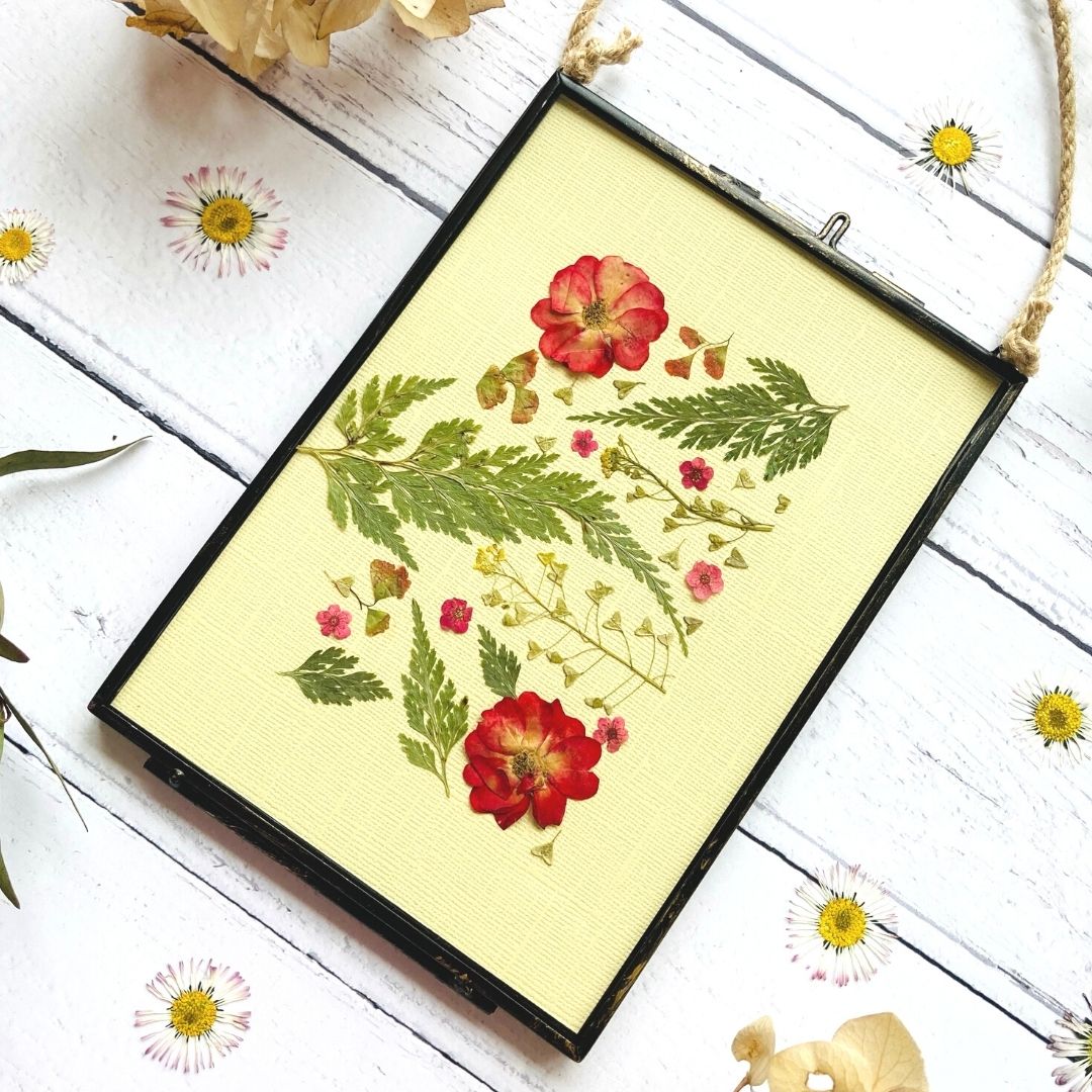 Buttercream Pressed Flower