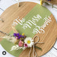 Business & Event Plaque Sage Green