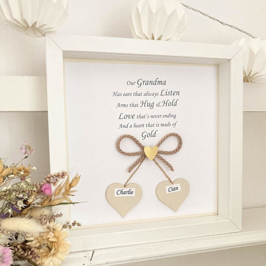 Nanny/Grandparent Keepsake Frame Keepsake Frame StudioEight.ie 