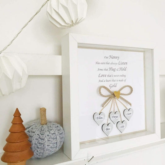 Nanny/Grandparent Keepsake Frame Keepsake Frame StudioEight.ie 
