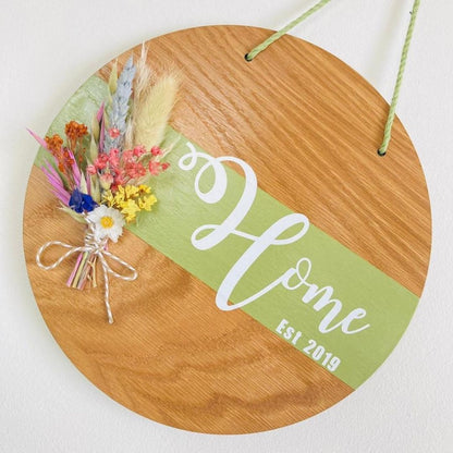 Sage Green Home Plaque