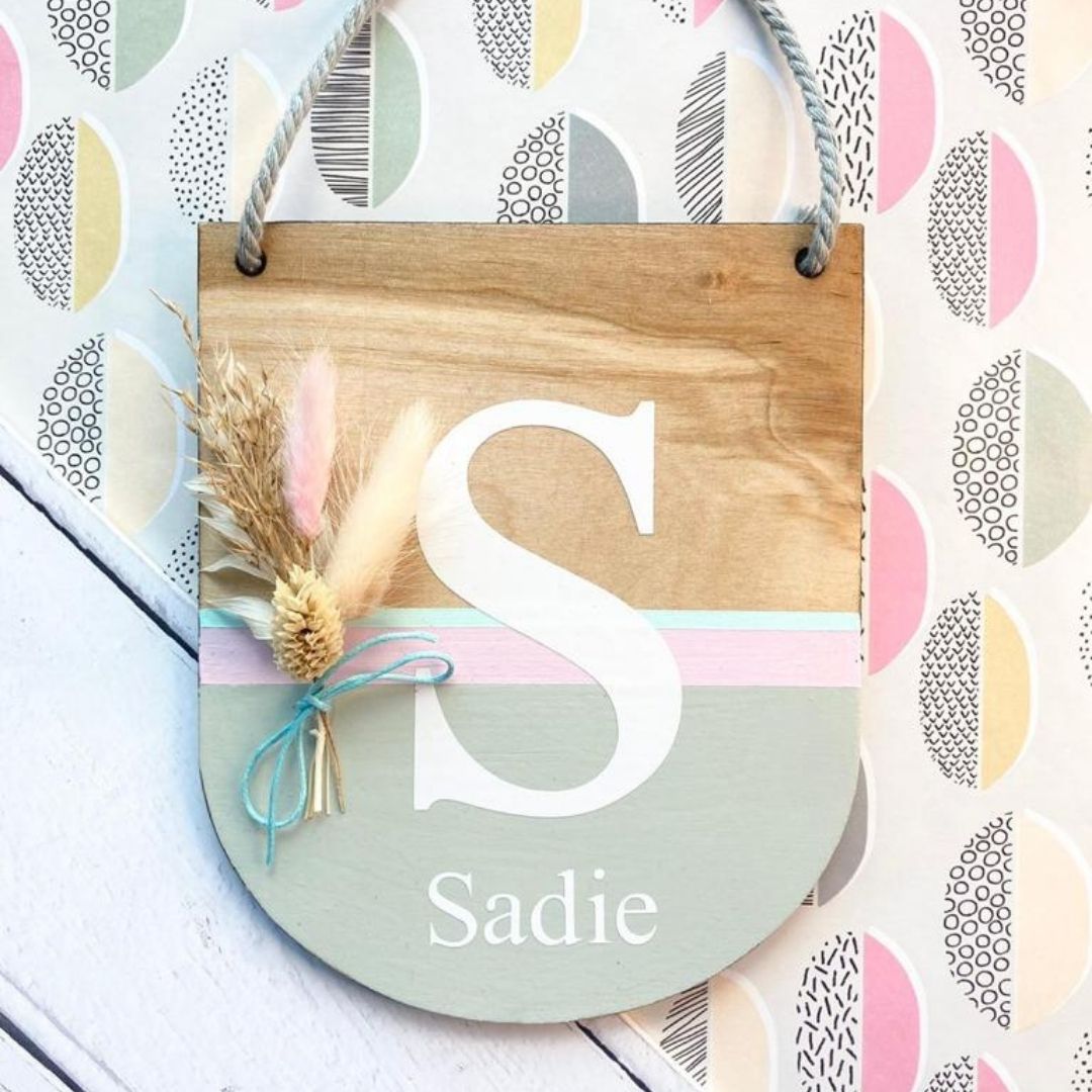 Wooden Hanging Plaque